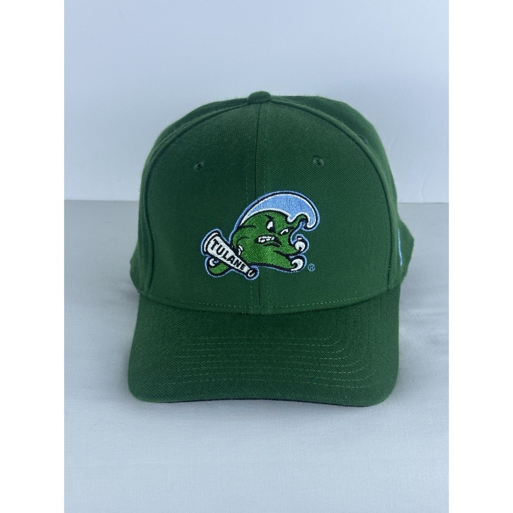 Tulane Green Wave Nike Classics99 Dri Fit Flex Fit Baseball Hat Cap NCAA